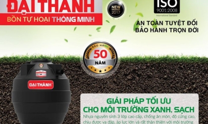 Bồn tự hoại khác gì bể phốt truyền thống? Khi nào nên thay